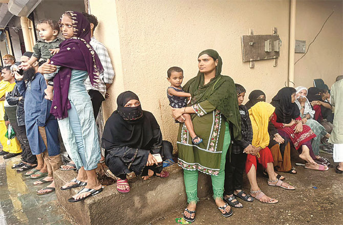 ’’ بارش میں ہم اپنے بچوں اور اہل خانہ کو لے کر کہاں جائیں ؟‘‘ 